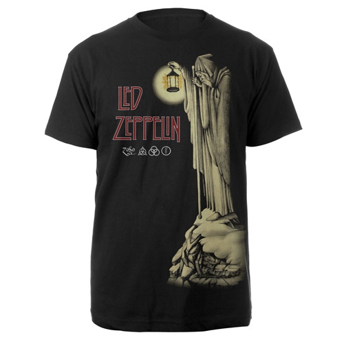 T-shirt à percussion DEL Zeppelin de Promuco - Hermit Black T, moyen