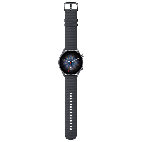 Amazfit GTR 3 Pro Smartwatch with Heart Rate Monitor - Black