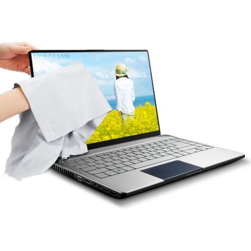 Image 1 de 5.. Dolaer Cleaning Cloth, MOSSLIAN Extra Large Microfiber Ultra-Gentle Screen Cleaner Kit Wipes Suitable for TV,Large Computer Monitors, Instruments,