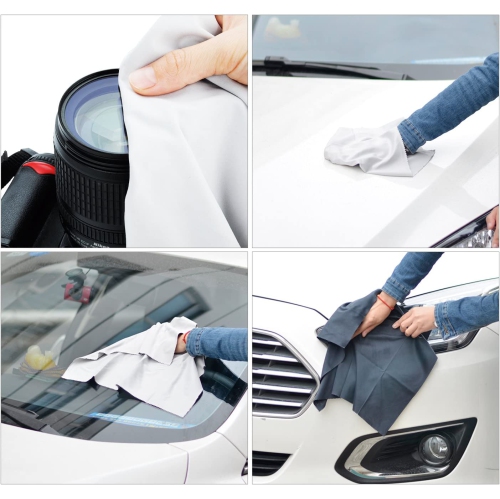 Dolaer Cleaning Cloth, MOSSLIAN Extra Large Microfiber Ultra-Gentle Screen Cleaner Kit Wipes Suitable for TV,Large Computer Monitors, Instruments,