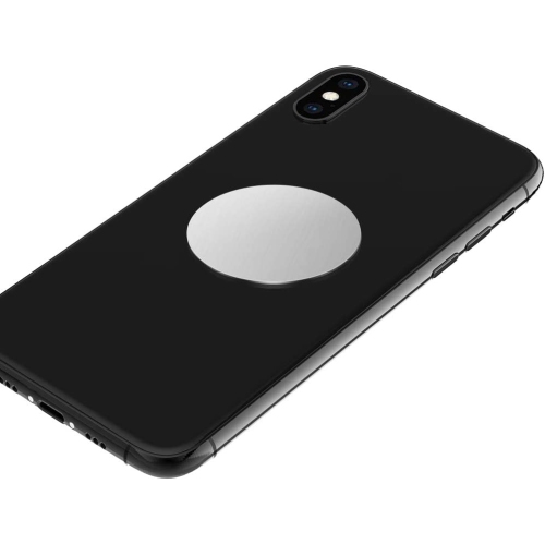 [8 Pack] Magnetic Car Mount Holder Metal Plate, 40mm Round Universal Replacement Mount Metal Plate Kit with Adhesive for Magnetic Car Mount Cell