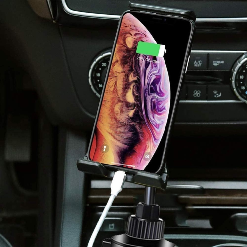 Support porte-gobelet pour tablette, support de voiture pour iPad Mini 8.3 po 2021/Samsung S22/S21/S20/Galaxy Z Fold 3/Z Flip 3/Z Fold 2/iPhone 13 12