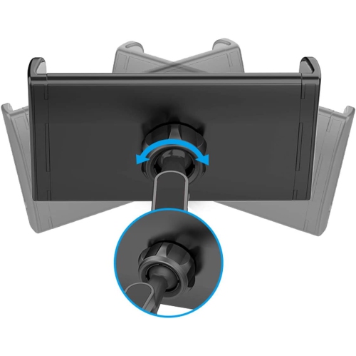 Car Tablet holder, Headrest Mount Holder compatible with Smartphones, Tablets, iPad, Galaxy Tab with 360° Adjustable Rotating Car Back Seat Mount
