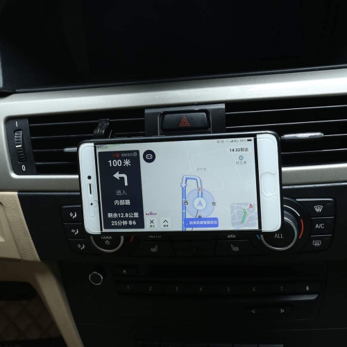 Support rotatif téléphone cellulaire 360 degrés pour BMW Série 3 E90 E92 E93 2005-2010 2011 2012