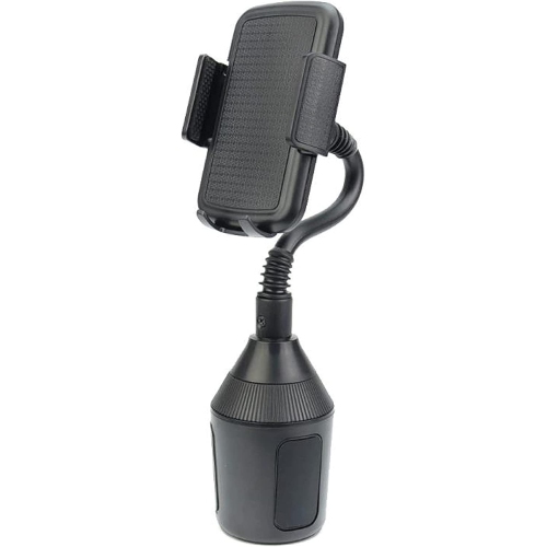 Porte-téléphone porte-gobelet pour automobile, camion - Support à porte-gobelet flexible à col de cygne de 8 pi pour téléphone cellulaire à base