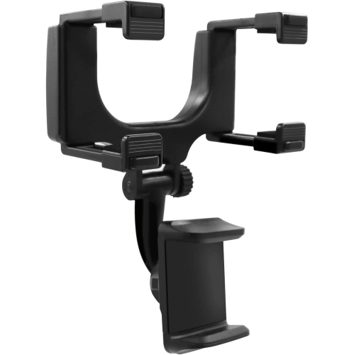 Universal Car Rear View Mirror Phone Mount Holder for Smartphone GPS 360° Rearview Mirror Mount Bracket Stand Cradle for iPhone