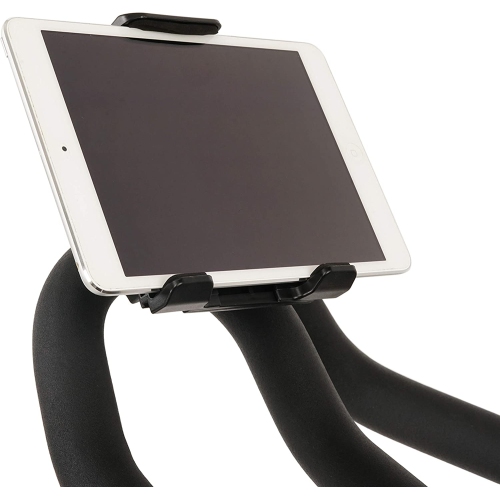 Universal Mobile Phone and Tablet Clamp Mount Holder for Bikes, Ellipticals, Treadmills and Other Handlebar Fitness Equipment