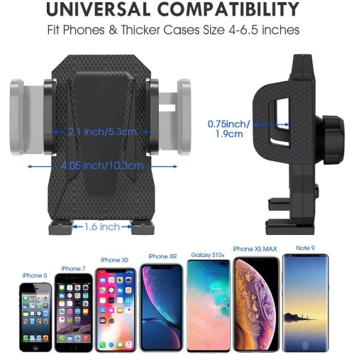 Air Vent Phone Holder for Car,Universal Vehicle Cell Phone Mount with Adjustable Clip Compatible with iPhone 13 Series/iPhone 12 Series/11 /11 Pro