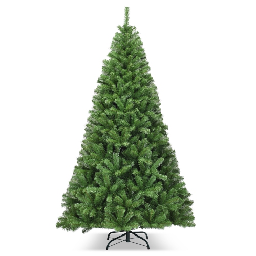 SLICKBLUE  Premium Pvc Christmas Tree With Hinged Design, Indoor Artificial Holiday Tree
