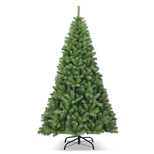 SLICKBLUE Premium Pvc Christmas Tree With Hinged Design, Indoor Artificial Holiday Tree