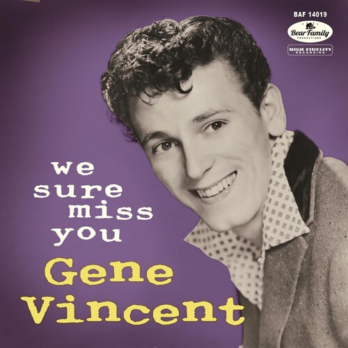 Gene Vincent - We Sure Miss You [Vinyl] 10", With Booklet, With CD