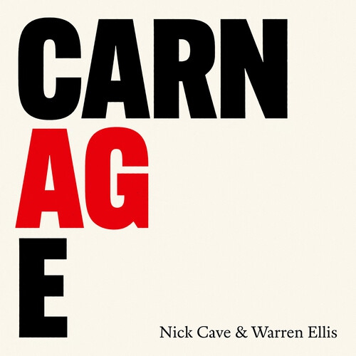 Nick Cave - Carnage [Vinyl] Black, 140 Gram Vinyl