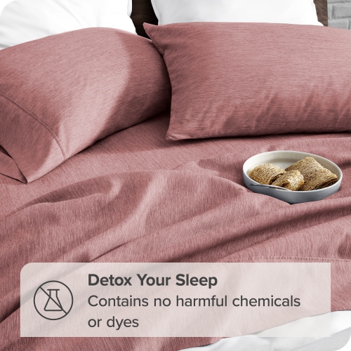 Bare Home Sheet Set - Premium 1800 Ultra-Soft Microfiber - Double Brushed - Hypoallergenic - Wrinkle Resistant