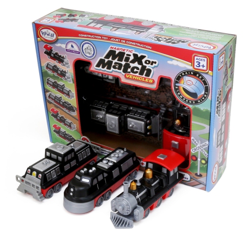 POPULAR PLAYTHINGS  Magnetic Mix Or Match® Vehicles, Train