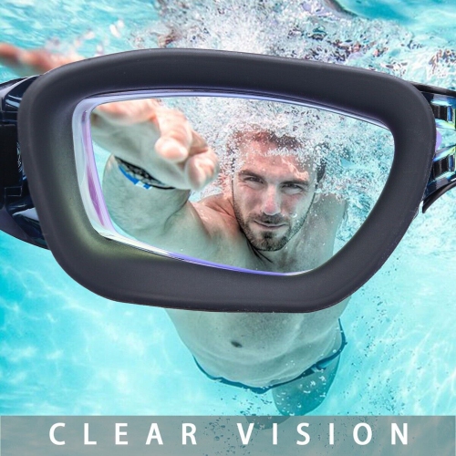 Lunettes de natation Triathlon antibuée et protection UV pour hommes adultes femmes jeunes CA