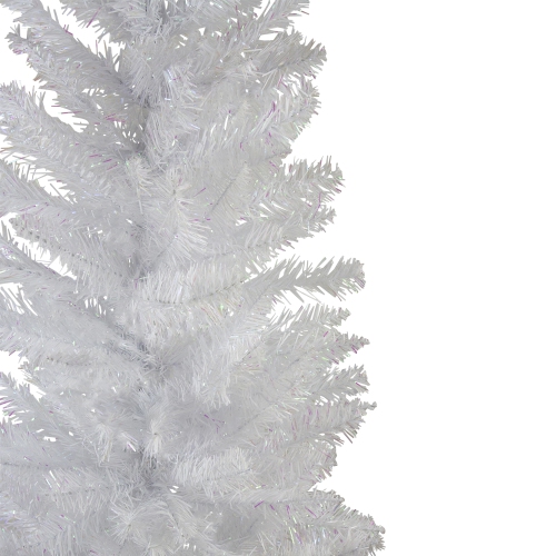 6' Pencil White Spruce Artificial Christmas Tree - Unlit