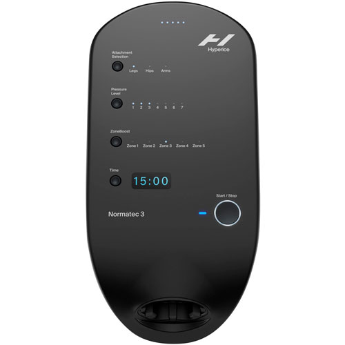Système de rétablissement des jambes Normatec 3.0 de Hyperice - Noir