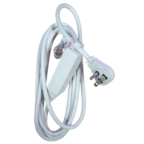 Wellson 3m Right Angle Electrical Ext Cord W/3 Outlets
