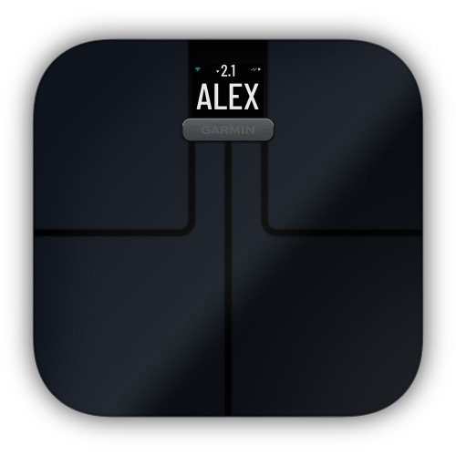 Pèse-personne intelligent S2 Index de Garmin avec connectivité Wi-Fi