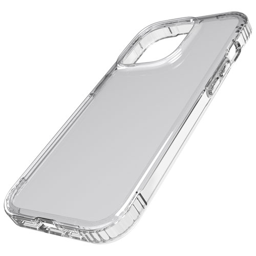 tech21 Evo Clear Fitted Hard Shell Case for iPhone 14 Pro - Clear