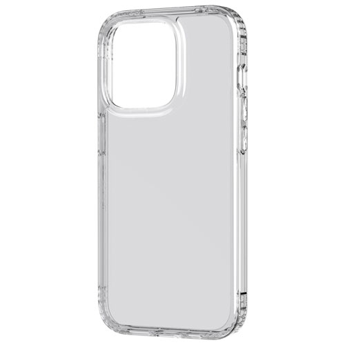 tech21 Evo Clear Fitted Hard Shell Case for iPhone 14 Pro - Clear