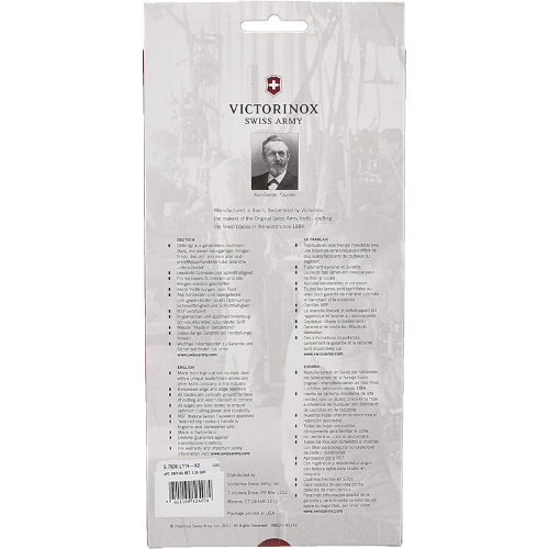 Victorinox 4-Piece Set of 3.25 Inch Swiss Classic Paring Knives with Straight Edge, Spear Point