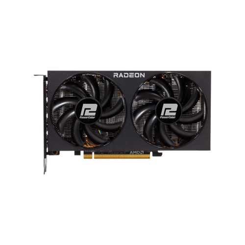 PowerColor Fighter AMD Radeon RX 6600 8GB GDDR6 2044Mhz Black Graphics Card