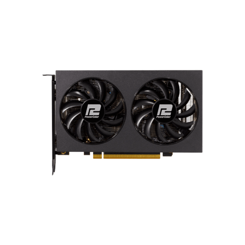 PowerColor Fighter AMD Radeon RX 6500 XT 4GB GDDR6 2650MHz Black Graphics Card