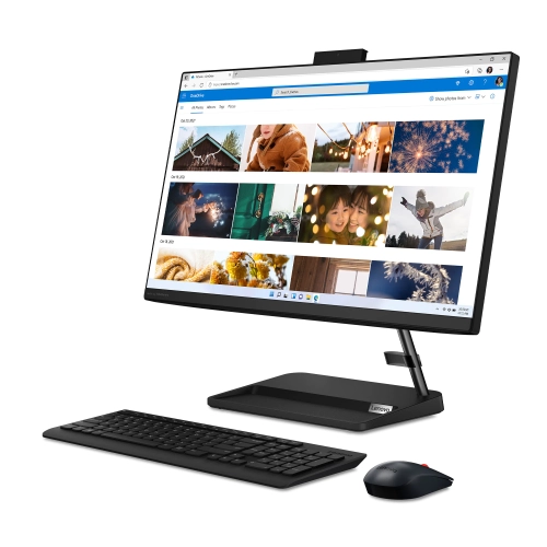 Lenovo IdeaCentre AIO 3i Intel, 23.8" FHD IPS Touch LED Backlight, i5-1240P, Iris Xe Graphics eligible, 16GB, 256GB, Win 11 Home