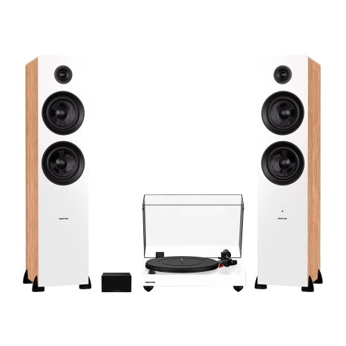 Fluance RT83 Reference High Fidelity Vinyl Turntable, PA10 Phono Preamp