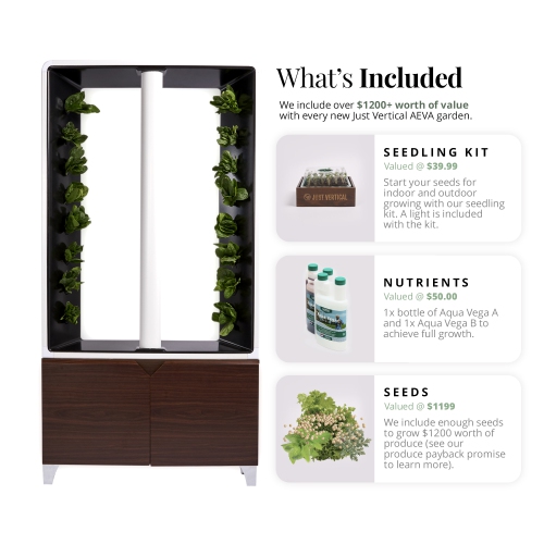 JUST VERTICAL  - The Automated Aeva Indoor Smart Garden