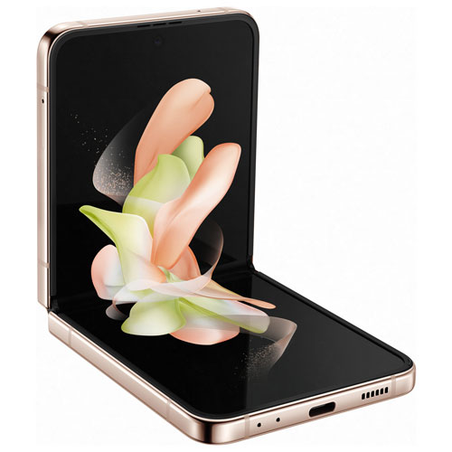 Samsung Galaxy Z Flip4 5G 256GB - Pink Gold - Unlocked | Best Buy Canada