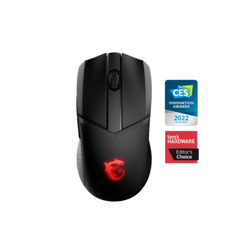 MSI Lightweight Wireless 16000 DPI Adjustable Omron Switch Wireless Gaming Mouse Clutch GM41