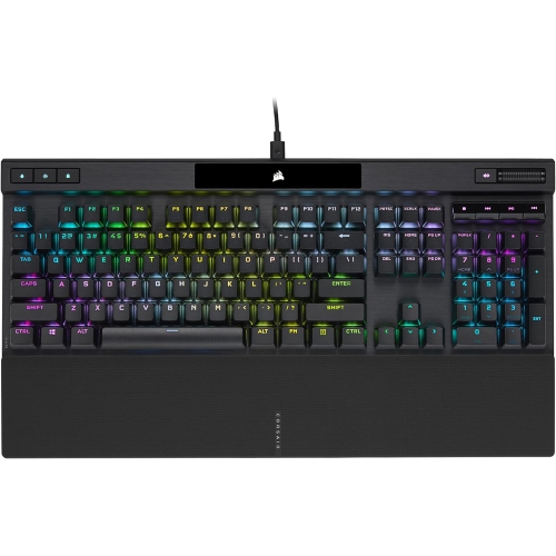 Clavier de jeu mécanique K70 RGB PRO avec touches PBT DOUBLE matériau PRO — VITESSE CHERRY® MX