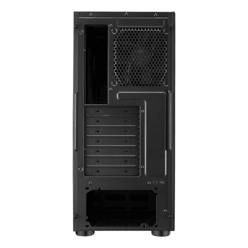 Cooler Master Elite 500 USB 3.2 Tempered Glass Micro ATX Mid Tower 2 Fans Black Computer Case