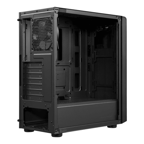 Cooler Master Elite 500 USB 3.2 Tempered Glass Micro ATX Mid Tower 2 Fans Black Computer Case