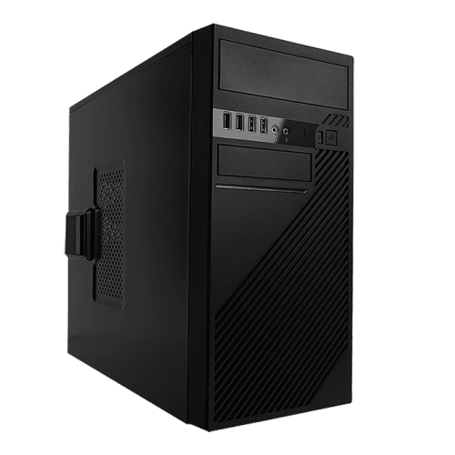 In Win EFS712 Micro ATX Tool-Free Design Black Computer Case