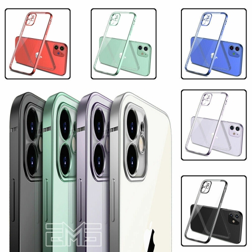 For Apple iPhone XR Green Smart Shockproof Luxury Stream Electro Plating Elegant Cover Case - Green