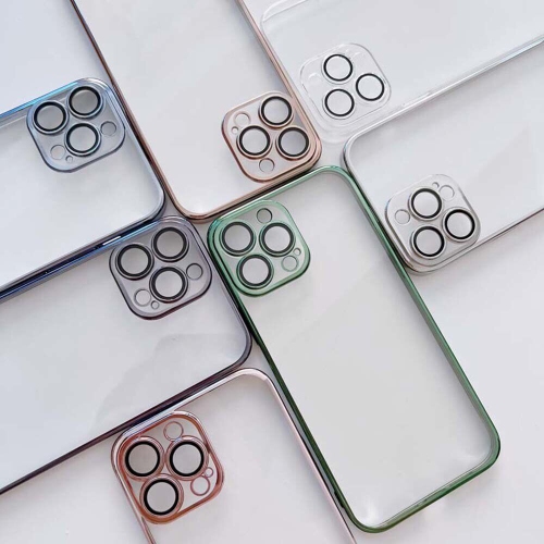 For Apple iPhone XR Green Smart Shockproof Luxury Stream Electro Plating Elegant Cover Case - Green