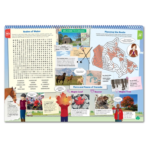 Canadian Activity Pad – Facts and Puzzles