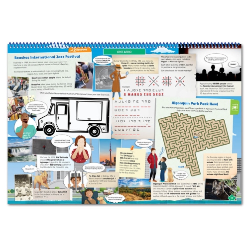 Canadian Activity Pad – Facts and Puzzles