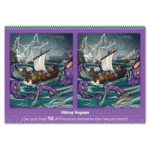 Canadian Activity Pad – Search and Find: Giant Squid