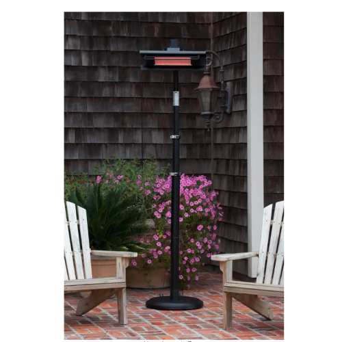 Fire Sense 02678 Chauffe-terrasse télescopique monté sur poteau de 1 500 watts