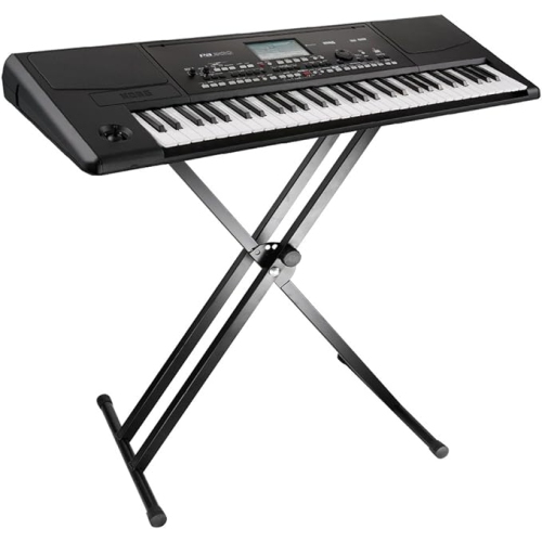 PrimeCables – Support robuste pour clavier, musique classique, supports pour piano électronique, noir