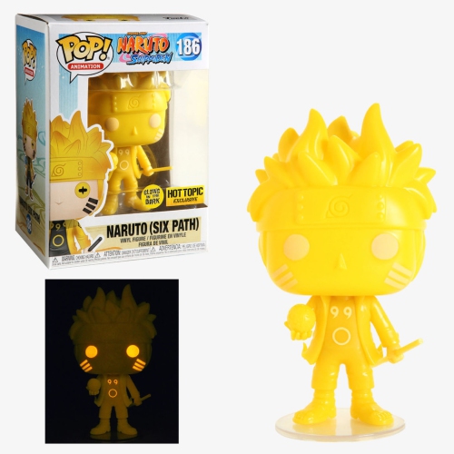 Funko Pop! Animation Naruto Shippuden Vinyl Figure Naruto #186 Hot Topic Exclusive
