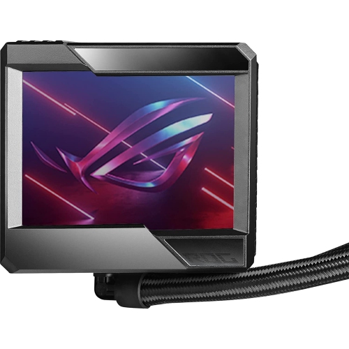ASUS ROG Ryujin II 240 RGB all-in-one liquid CPU cooler 240mm Radiator (3.5"color LCD, embedded pump fan and 2xNoctua iPPC 2000 PWM 120mm radiator