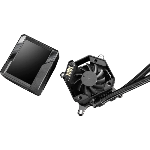 ASUS ROG Ryujin II 240 RGB all-in-one liquid CPU cooler 240mm Radiator (3.5"color LCD, embedded pump fan and 2xNoctua iPPC 2000 PWM 120mm radiator