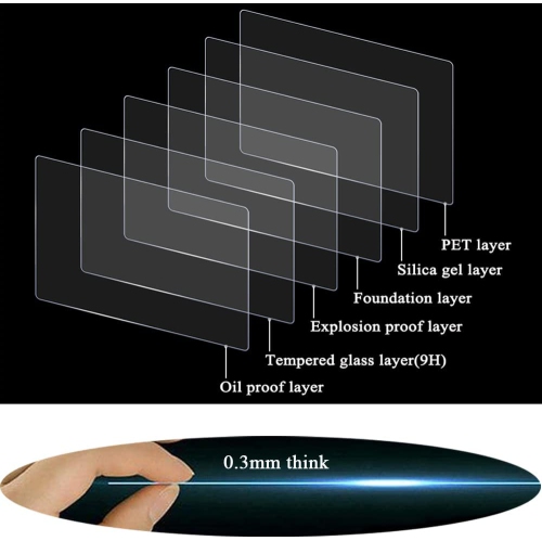 Z9 Top+LCD Screen Protector for Nikon Z9 z9 Digital Camera, Fire Rock Ultra-Clear 9H Hardness Tempered Glass Cover for Nikon Z9 z9-4Packs