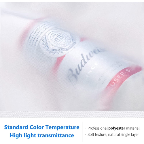 2 Yard x 60 Inch/1.8M x 1.5M Nylon Silk White Seamless Diffusion Fabric for Photography Softbox,Light Tent and Lighting Light Modifier