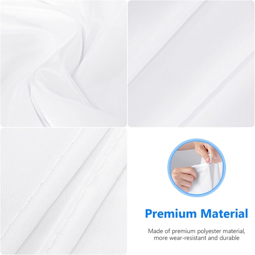 2 Yard x 60 Inch/1.8M x 1.5M Nylon Silk White Seamless Diffusion Fabric for Photography Softbox,Light Tent and Lighting Light Modifier